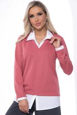 Джемпер "На высоте" (коралл) Б8866 LT Collection (Акция)