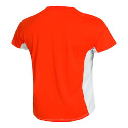 Мужское теннисное поло Nike Dri-Fit Slam T-Shirt Men - White, Orange
