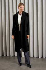 0103 Пальто женское (черный)