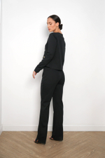 Sara брюки джерси черный