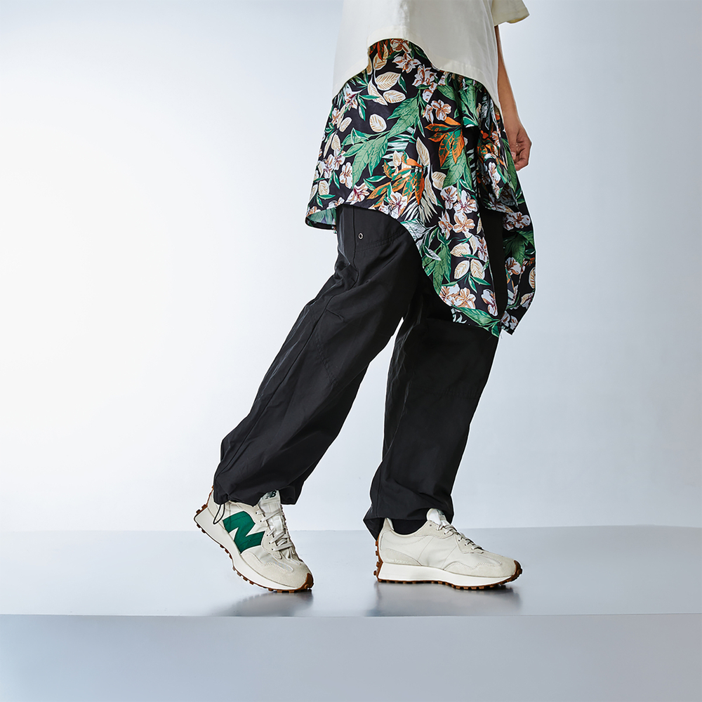 327 New Balance 'Timberwolf Nightwatch Green'