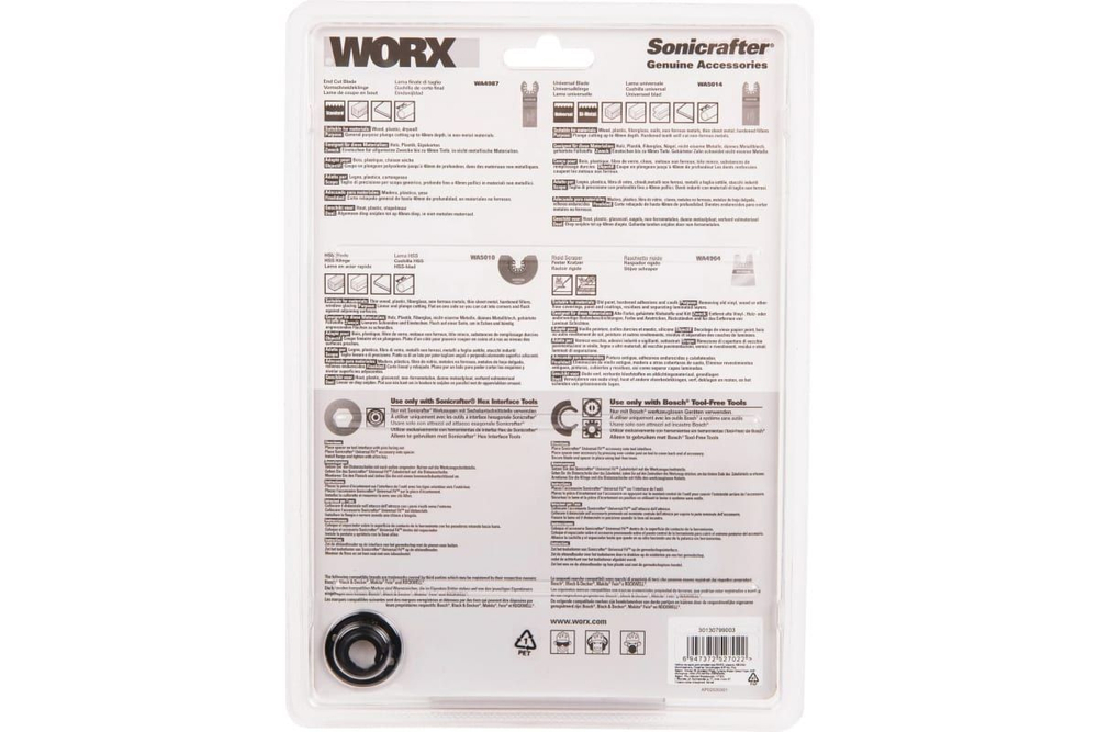 Набор насадок для реноватора WORX WA5098