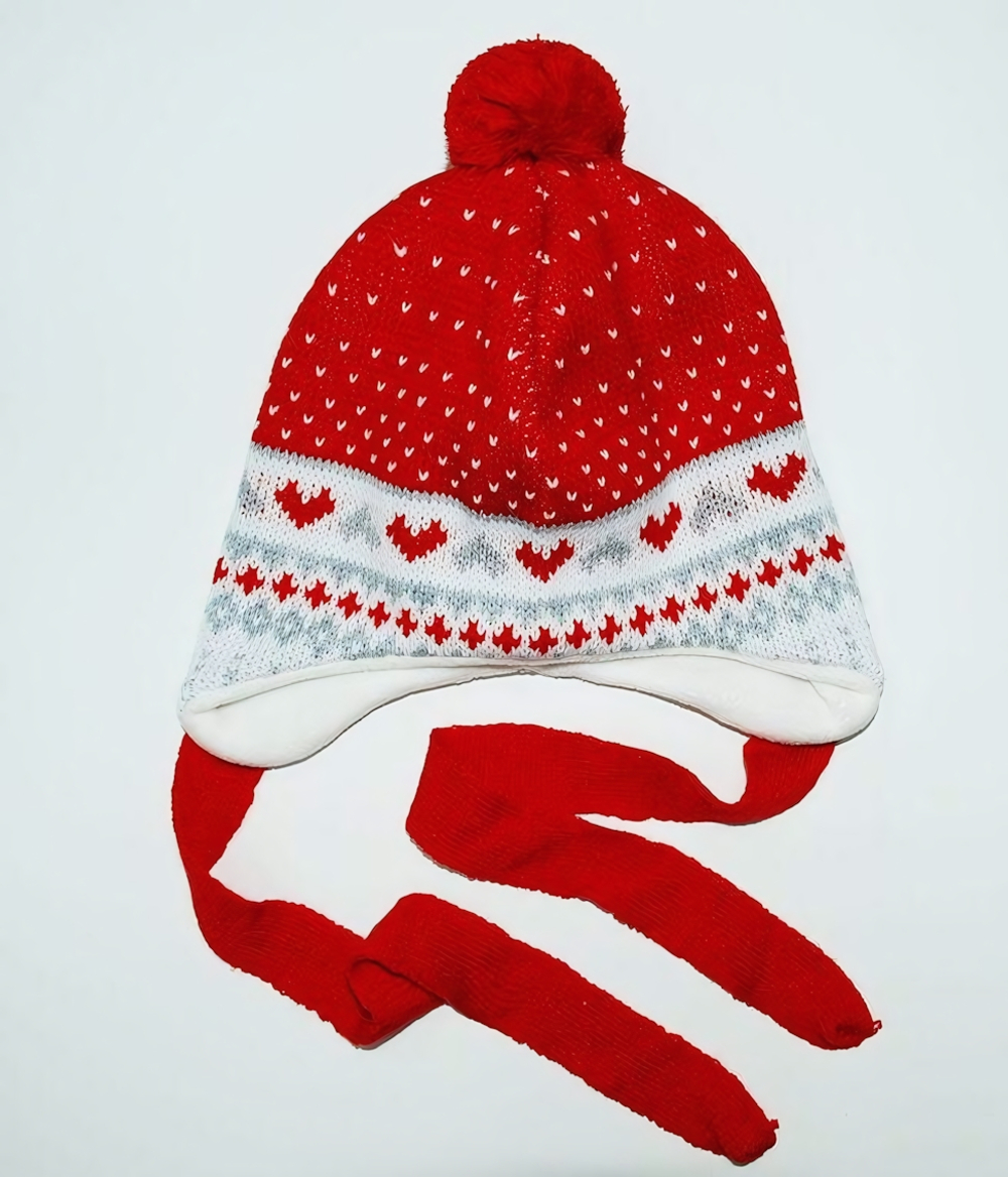 Шапка для мальчиков "История двух сердец" 1652 46р. 3-5 лет синий