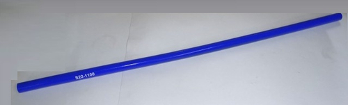 Патрубок прямой силикон d 22, L1100 армиров. 3 нити стенка (4мм) (CARUM)