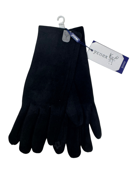 Перчатки. Женские. Верх: Спандекс. Текстильные. Подклад: Плюш-флис.В упаковке 12 шт, разные цвета.