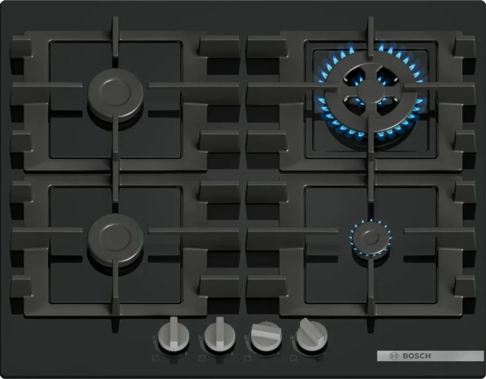Встраиваемая газовая варочная панель Bosch PNH6B6K40