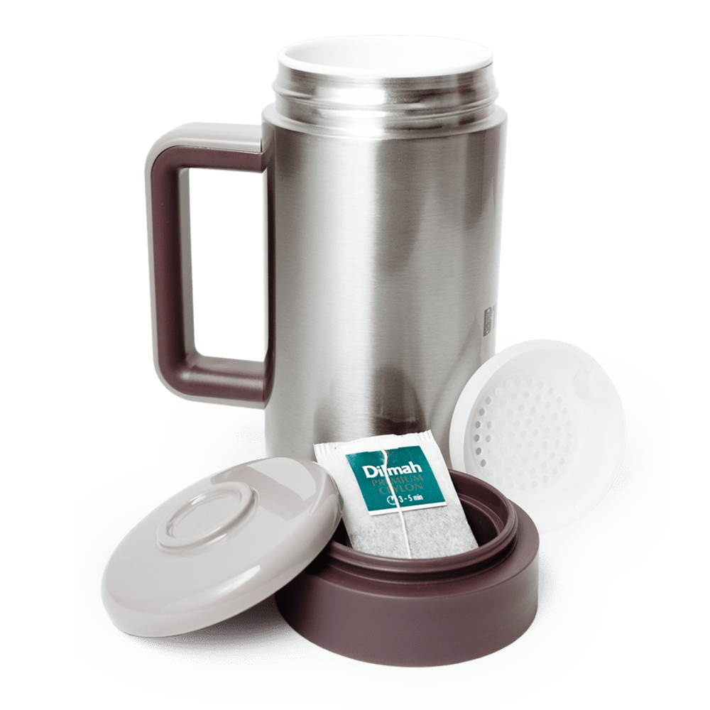 Термокружка BTrace 350 мл коричневый металлик*