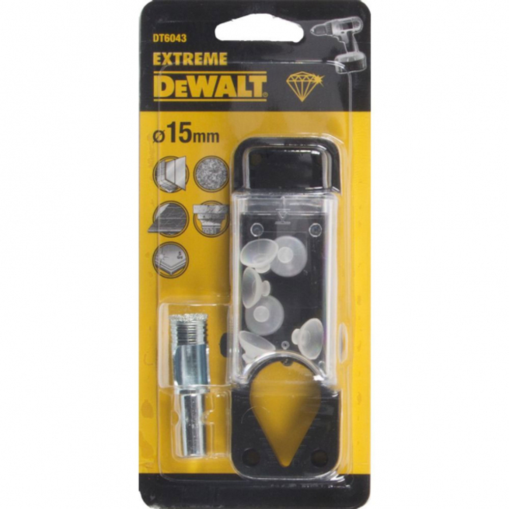 Алмазное сверло по плитке (15 мм) DEWALT DT 6043