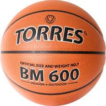 Мяч баскетбольный TORRES BM600 B32027, размер 7