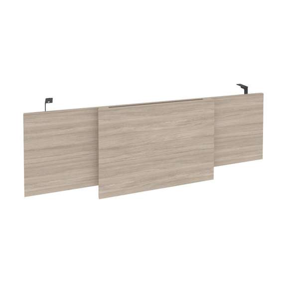 Onix Direct Царга стола руководителя O.M-CSR-4 Дуб Аттик/Металл Антрацит 1340*450*54