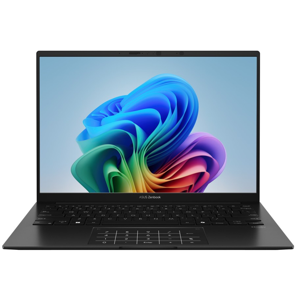 Ноутбук ASUS ZenBook 14 OLED UM3406KA-QD180 AMD Ryzen AI 5 340 2000MHz/14"/1920х1200/16GB/1024GB SSD/AMD Radeon 840M/Без ОС (90NB14U1-M00AK0) Black