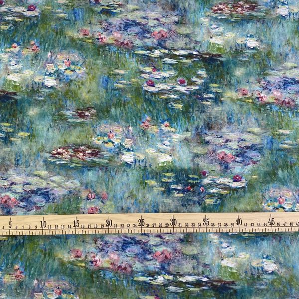 ИМПРЕССИОНИЗМ # 10, отрез 45 см, 100% хлопок, Handmade Fabrics 3