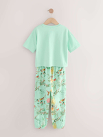 Пижама для девочки Next AC2-711, 3 шт., Розовый, Голубой, Бежевый