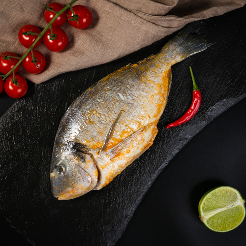 Дорадо в тайском маринаде