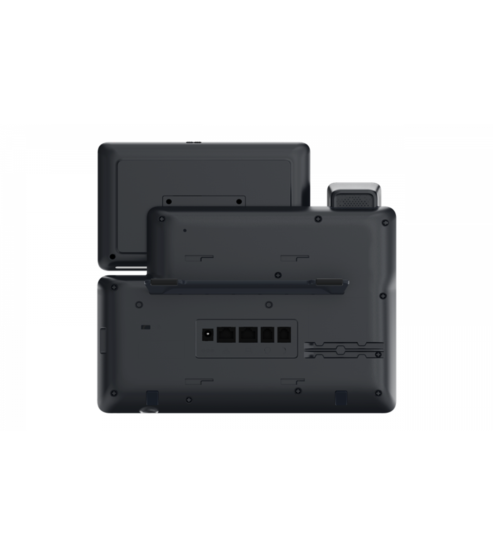 Fanvil V67 Flagship Smart Video Phone, 6-Party Conference, 20 SIP lines, 7” Adjustable Touch Screen (0° to 40°) (1024x600) , Opus+IPV6, 21 DSS keys, Bluetooth 5.0 and 2.4G/5G Wi-Fi, PSU+POE