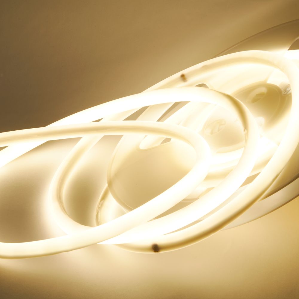 ULS-N40-2835-120LED-m-16mm-IP68-DC24V-10W-m-5M-4000K NEON SET01 Комплект светодиодной ленты для бань и саун. до +100С. катушка 5м. Белый свет 4000К. Крепление в-к. TM Uniel