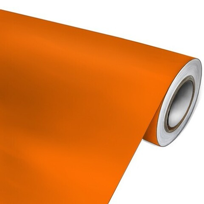 Самоклеющаяся пленка (аналог Oracal) 0,6*9 м оранжевая +