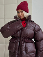 Пуховик Prime шоколадный