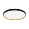 SLE1810-402-01 Светильник потолочный Черный, Золотистый/белая LED 1*42W 4000K HELST
