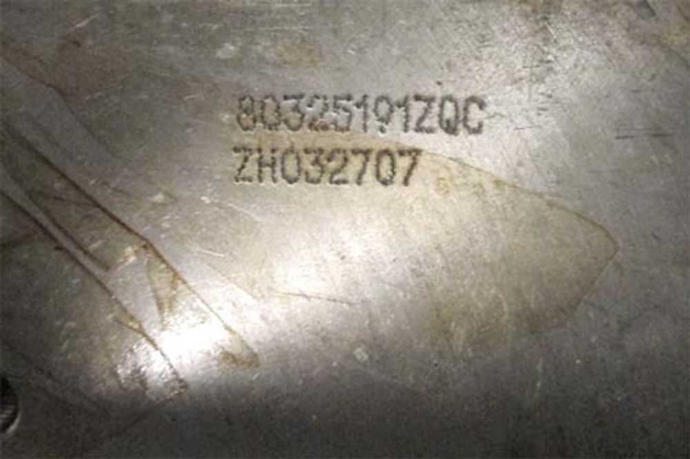 Блок цилиндров (D=76 мм) двигателя KM376ZQC/Cilinder Block