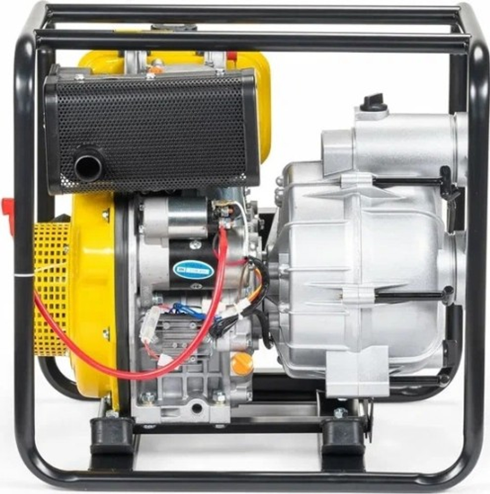 Мотопомпа дизельная CHAMPION DTP81E для грязной воды