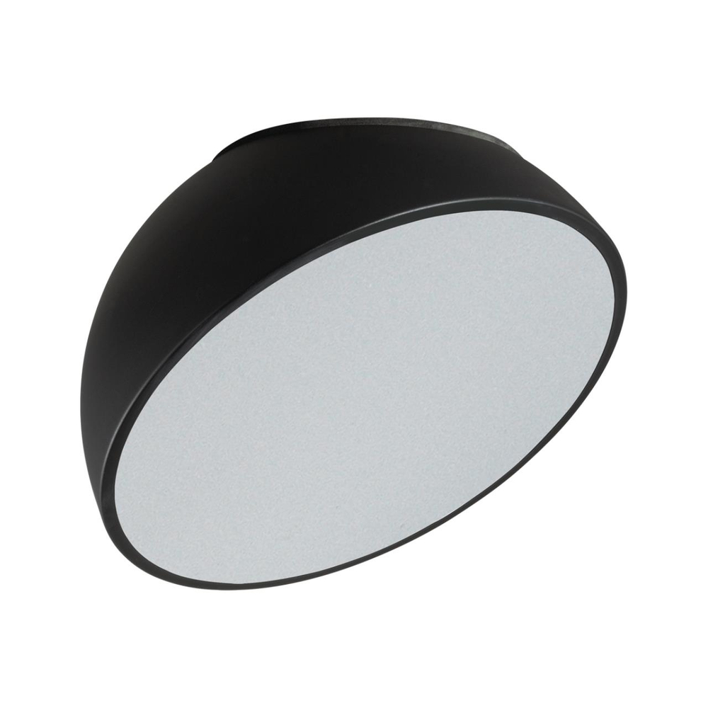 7658/35L MITRA LED SN 549 Светильник пластик/белый/черный LED 35Вт 4000K D300 IP20 PLUTO BLACK
