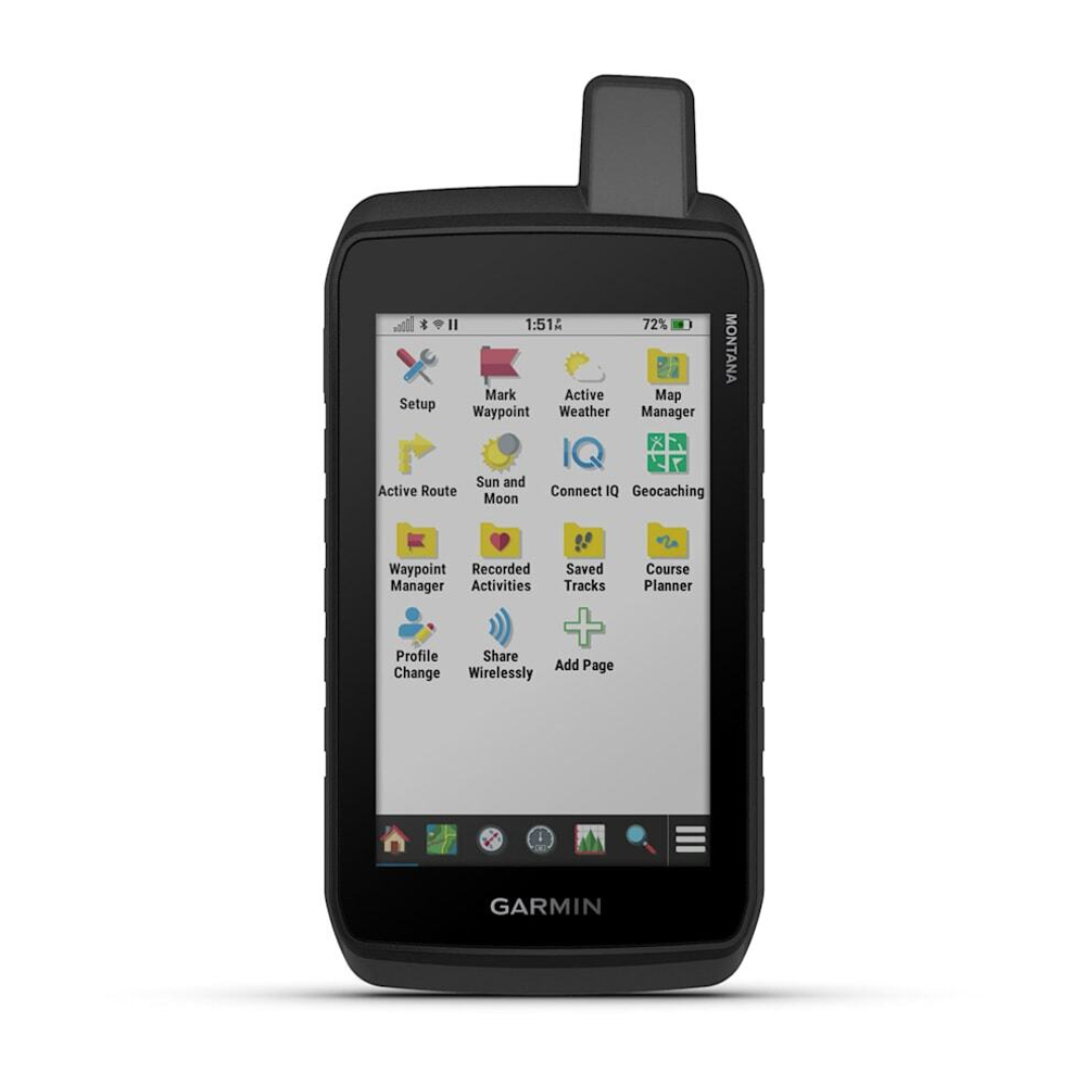 Навигатор Garmin Montana 710, без топографических карт