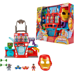 Hasbro Железный человек и суперкоманда - Железная четверка База супергероев свет и звук G1259