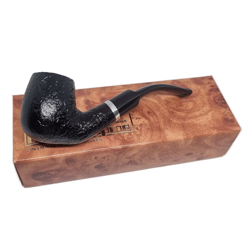 Трубка "Lorenzetti" Sandblast Black 9мм Model 39 (Бриар) (Италия)
