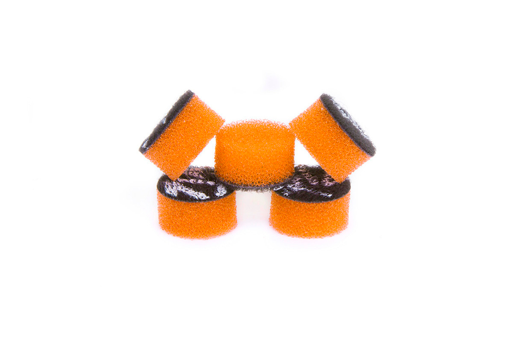 ZV-MINI159MC 15/9/15-ZviZZer MINI (набор 5шт) ОРАНЖЕВЫЙполутвердый круг для гибкого вала