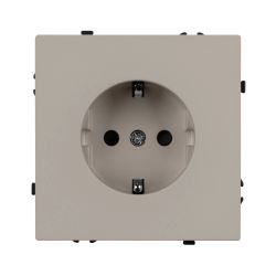 Механизм электрической розетки SCT-NOBE-MEU1-SFPL-CA (230V, 16A) (Arlight, Кашемир) 059452