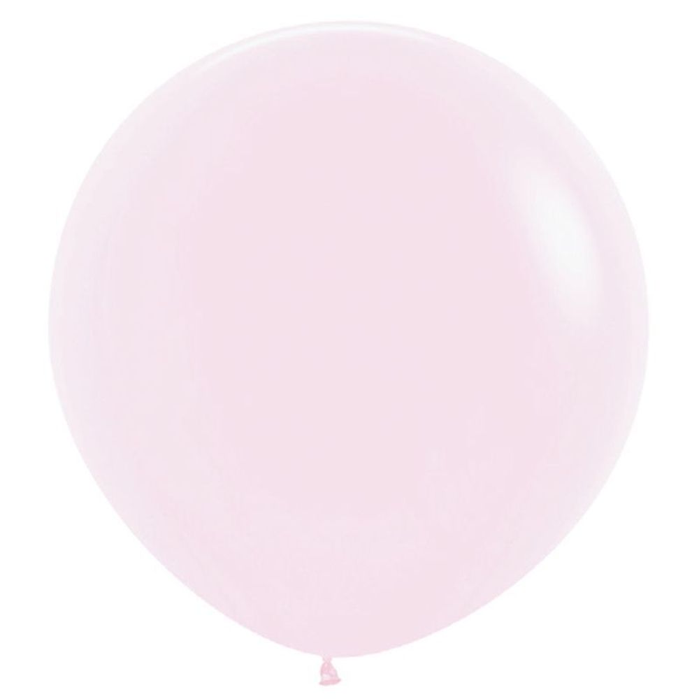 Шар 24&quot; Нежно-розовый, Пастель Матовый (Макаронс) / Pink 609 Sp