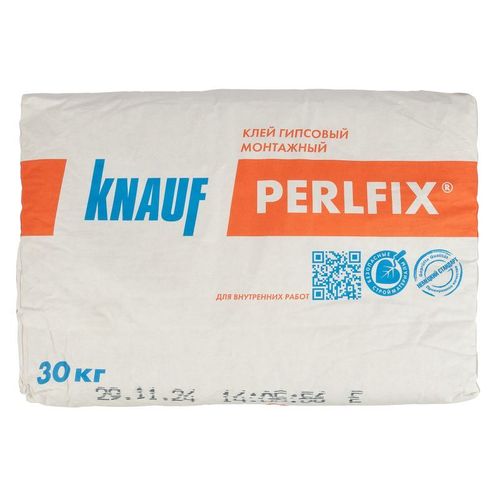 Клей для ПГП и гипсокартона Кнауф Перлфикс 30 кг