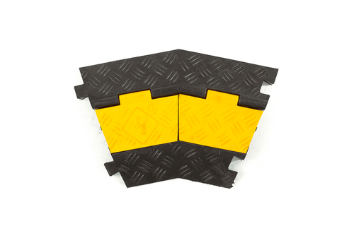 Кабель канал Угловой элемент Резина 2 канала 30х30 мм