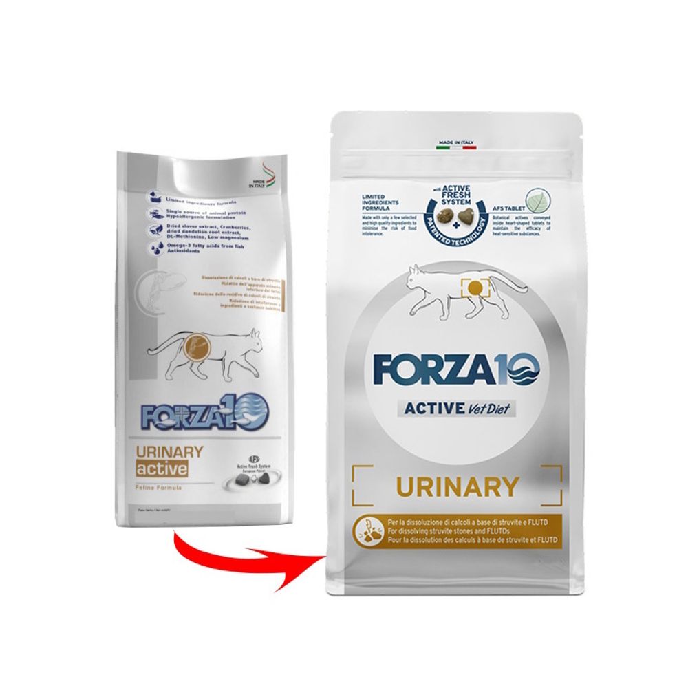 Сухой корм Forza 10 Urinary Active для кошек при заболеваниях мочевыводящих путей