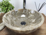 Раковина из оникса Bowl Grey Small TinLip BO-60912 40*40*15
