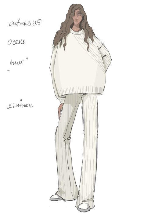 БРЮКИ АНИТ МОЛОЧНЫЙ