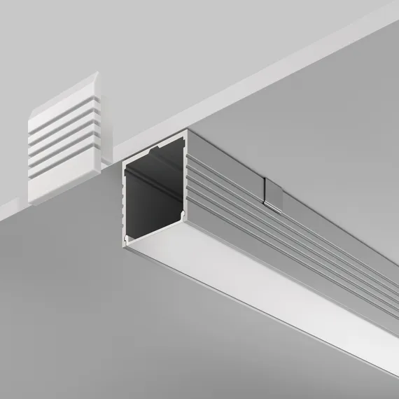 Алюминиевый профиль накладной 35x35 (Серебро, 2 м), ALM-3535A-S-2M Led Strip alm-3535a-s-2m