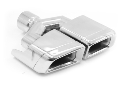 Насадка на глушитель МХ2-63-255х100-300L квадрат Benz W212 E63