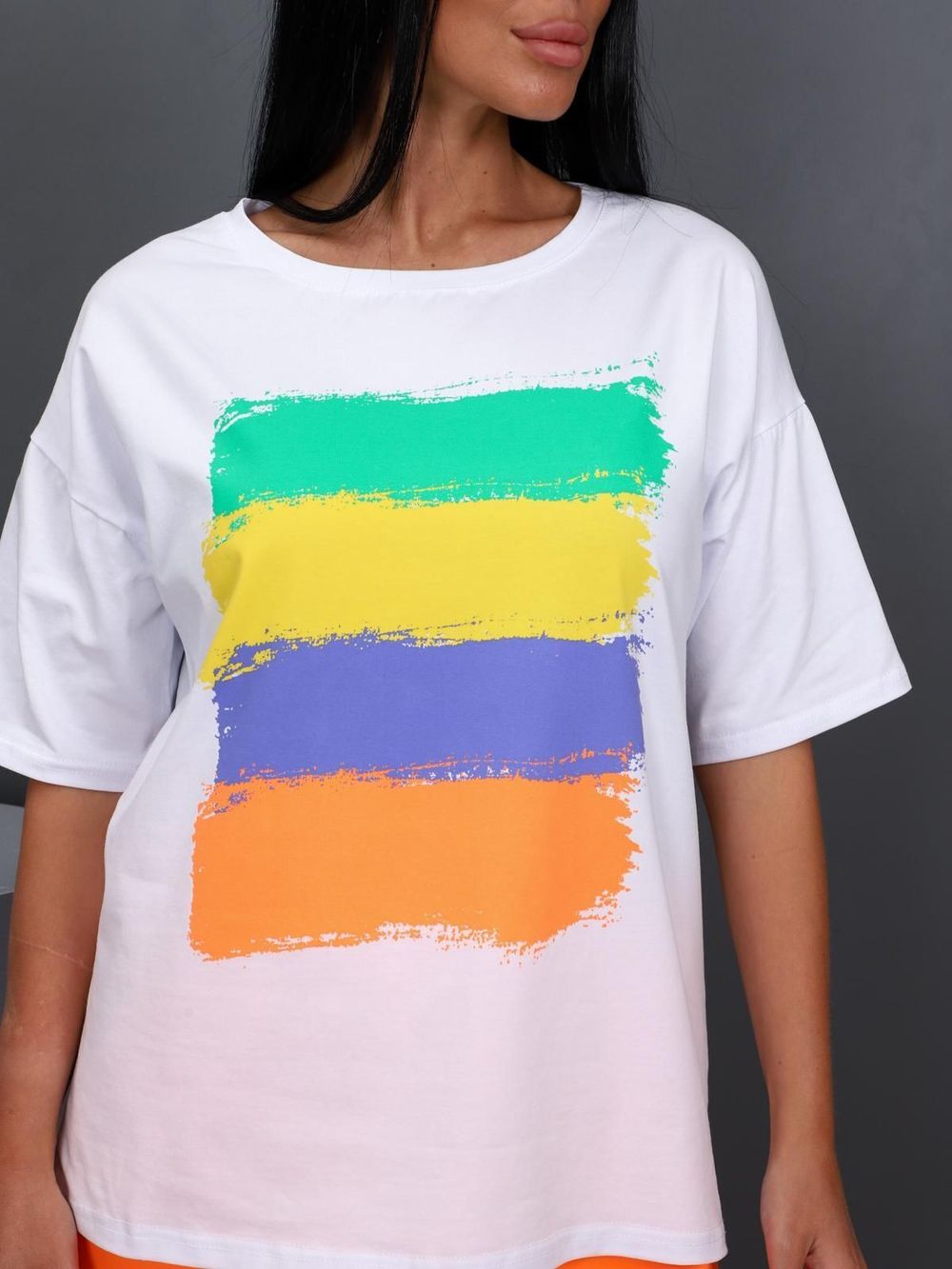 Поп-арт - костюм оранжевый Iv-capriz (Акция)