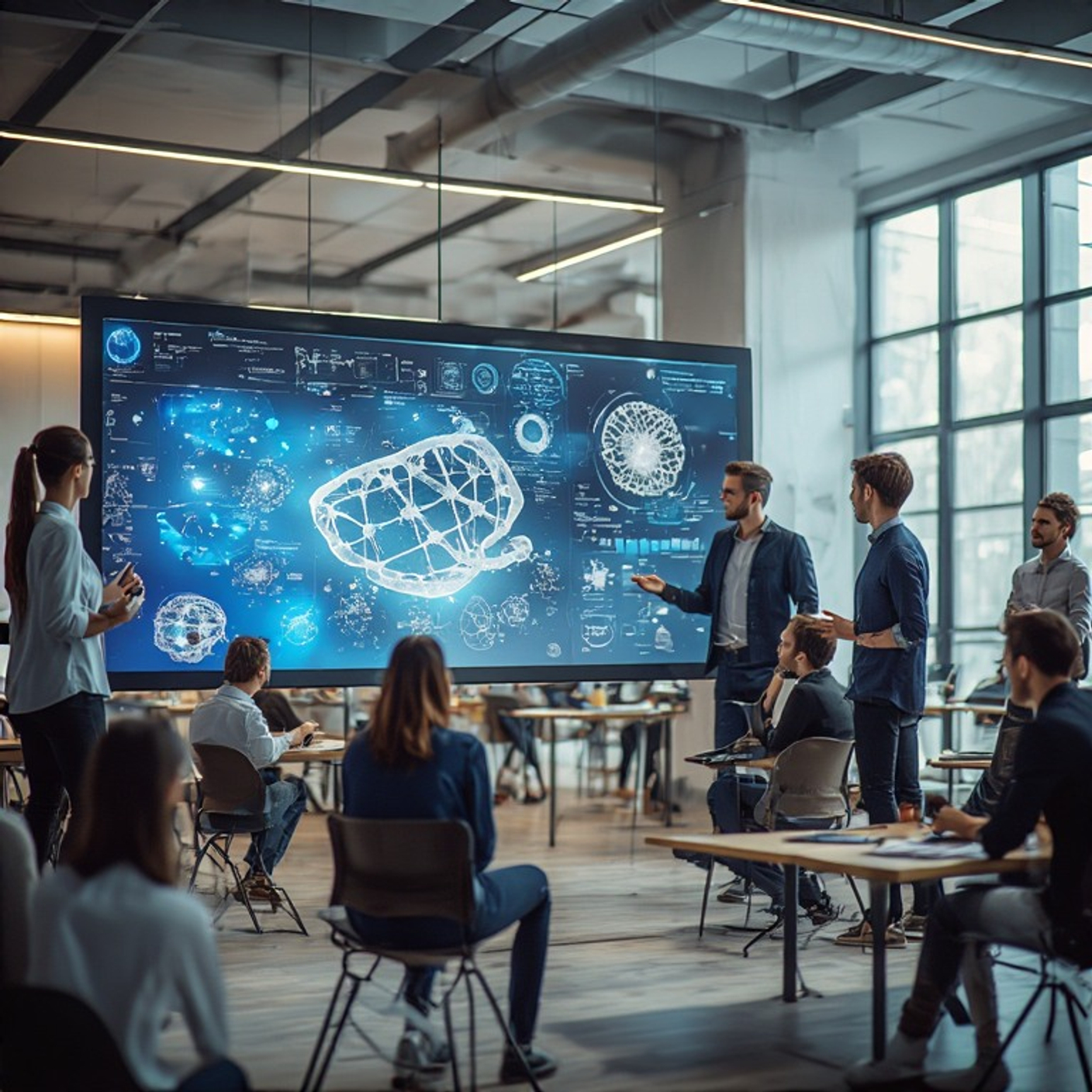 Интерактивные дисплеи: универсальный инструмент для бизнеса и образования