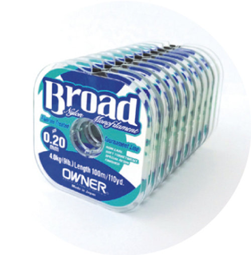 Леска Owner Broad летняя 0,12мм 100м