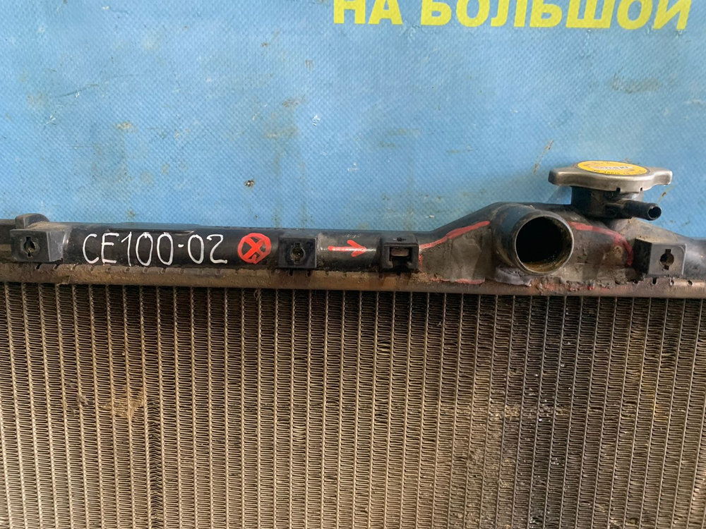 Радиатор двигателя TOYOTA SPRINTER 1991