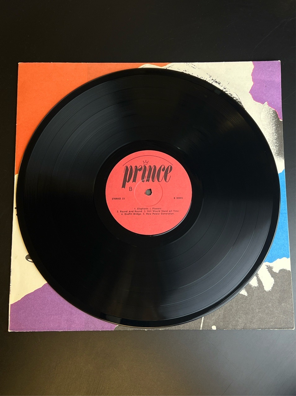 LP Prince – Music From Graffiti Bridge. Виниловая пластинка 12 дюймов. BRS