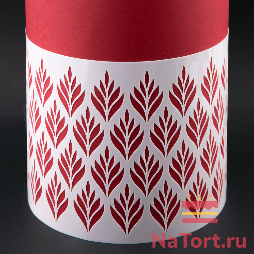 Трафарет для декора торта №54