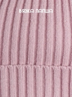 Шапка зимняя для девочки со снудом и митенками