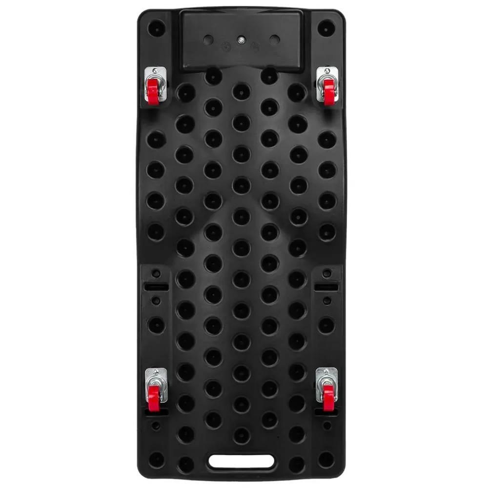 Лежак пластиковый подкатной на 4-х колесах (400х920мм) Forsage F-TRH6803 BIG