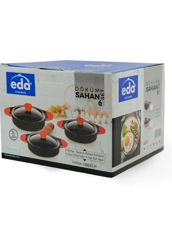 Набор из 3-х кастрюль: d=16, 18, 20 см