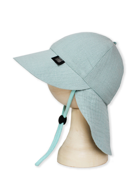 Муслиновая панамка с козырьком RinaAmari Мята