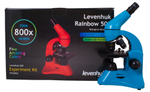 Микроскоп Levenhuk Rainbow 50L Azure Лазурь